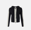 Elisabetta Franchi two-tone logo knit sweatshirt