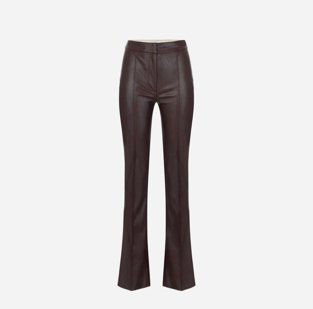 Elisabetta Franchi Pantaloni con nervature<BR/> PA18866E2 EV9 ELISABETTA FRANCHI 