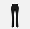 Pantaloni in doppio crêpe stretch