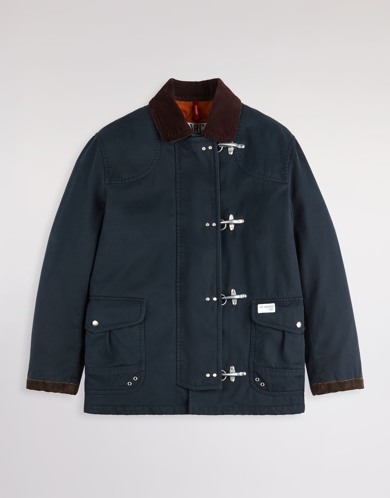 4 Ganci in gabardine di cotone - Fay Archive<BR/> MAM1353148LYN 2U807 FAY 