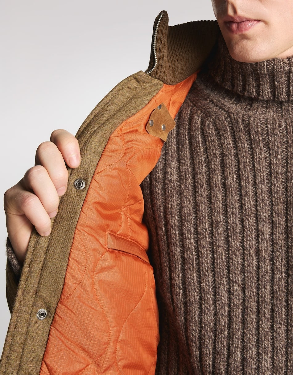 Field Jacket in saia di lana - Fay Archive<BR/> MAM1953264LYN 3S406 FAY 