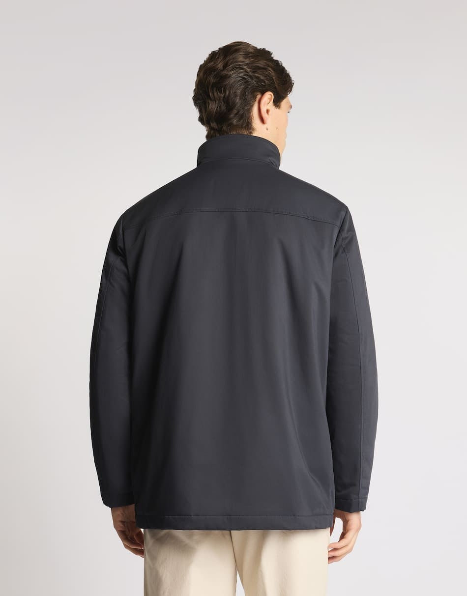 Fay Caban in gabardine tecnico<BR/> NAM13530220XL BU807 FAY 