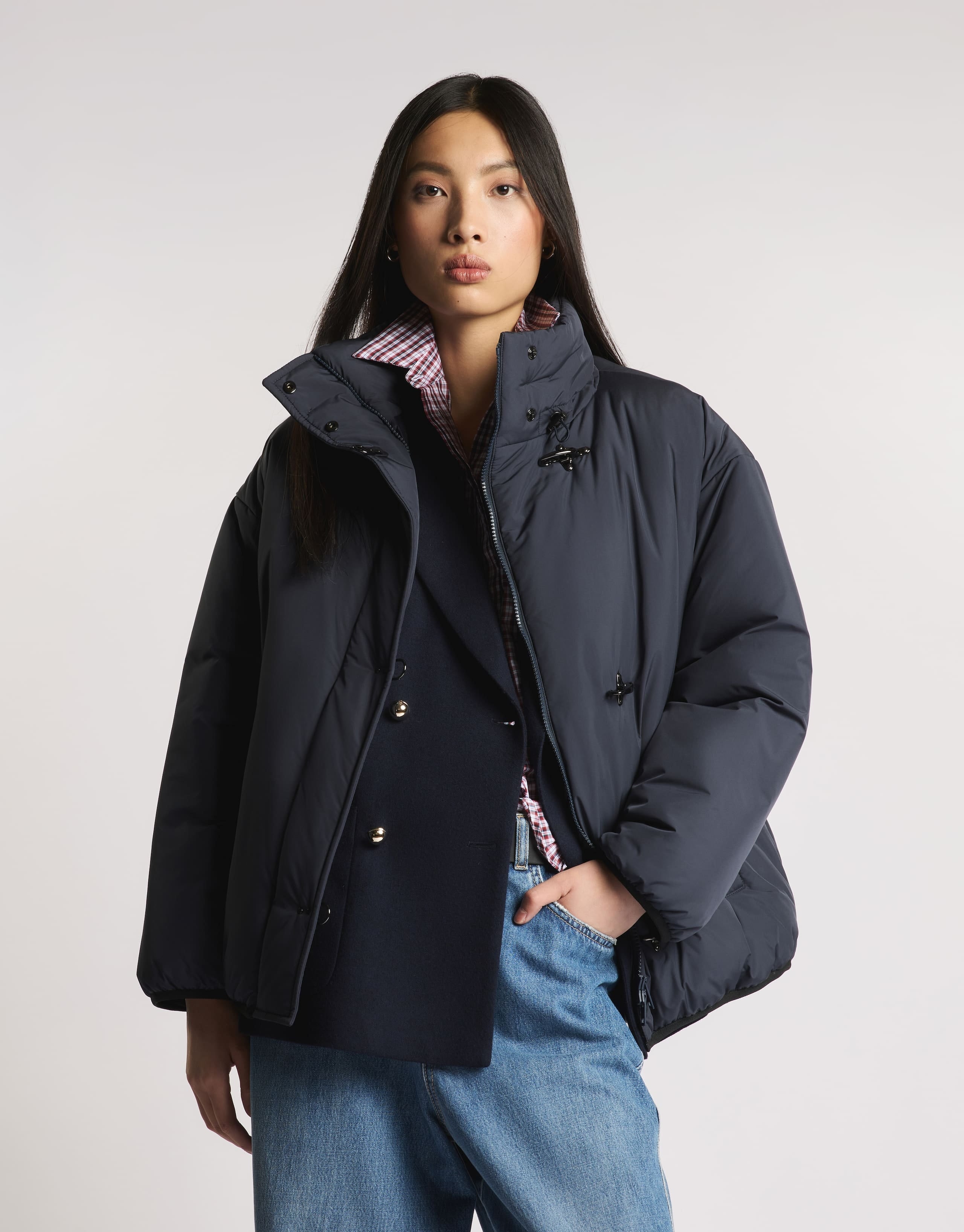 Bomber in microfibra<BR/> NAW11533500YQ QU809 FAY 