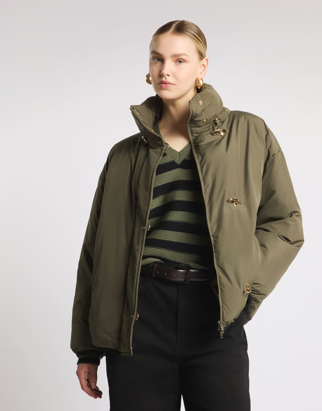 Bomber in microfibra NAW11533500YQ QV800 FAY 