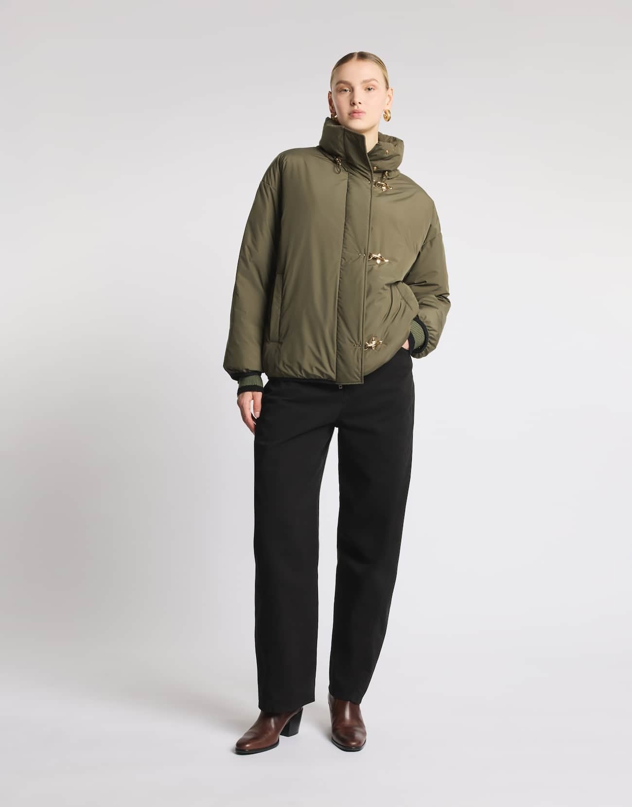 Bomber in microfibra NAW11533500YQ QV800 FAY 