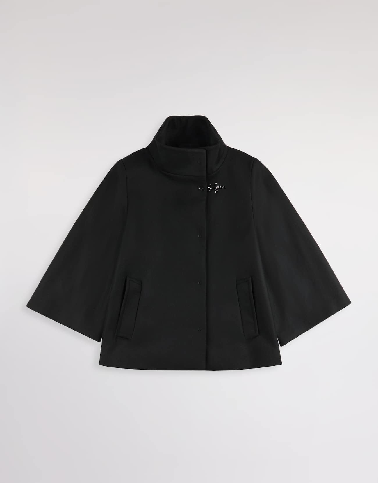 Cappa in panno di lana e cashmere NAW12534490YM VB999 FAY 