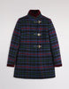 Virginia Coat in panno di lana check
