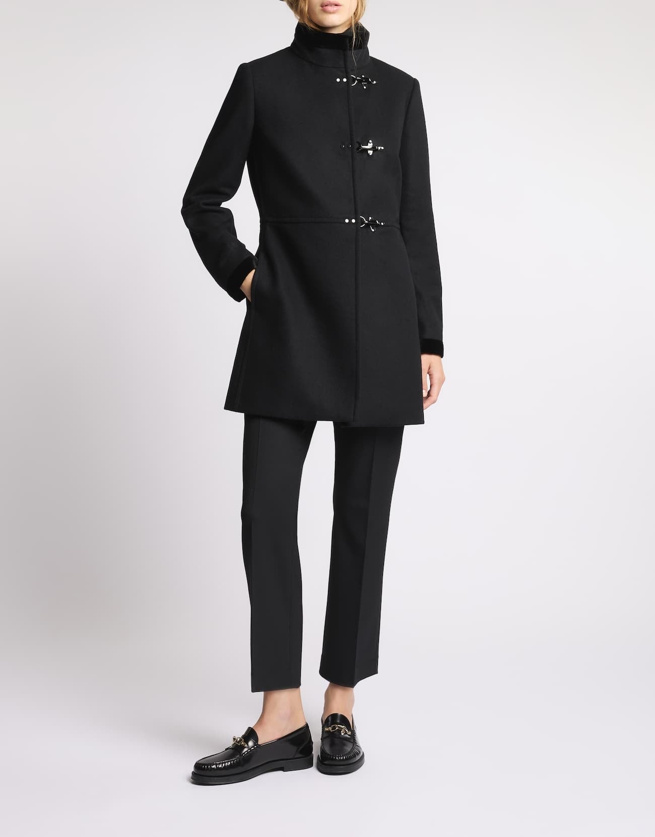 Virginia Coat in Panno di Lana NAW50534000YM VB999 FAY 