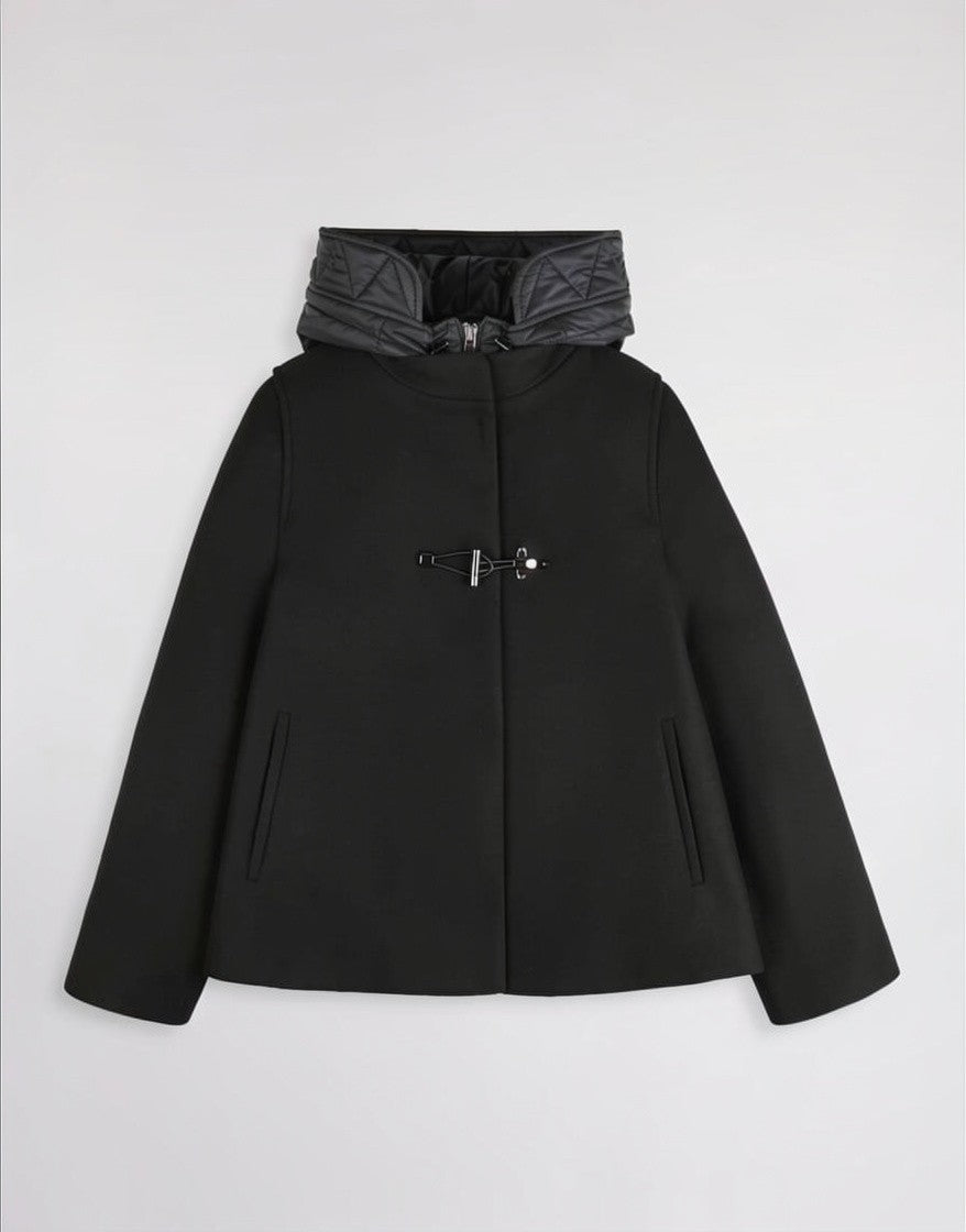 Cappa Toggle Coat in panno garzato di lana e cashmere NAW59533730YM VB999 FAY 