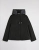 Cappa Toggle Coat in panno garzato di lana e cashmere