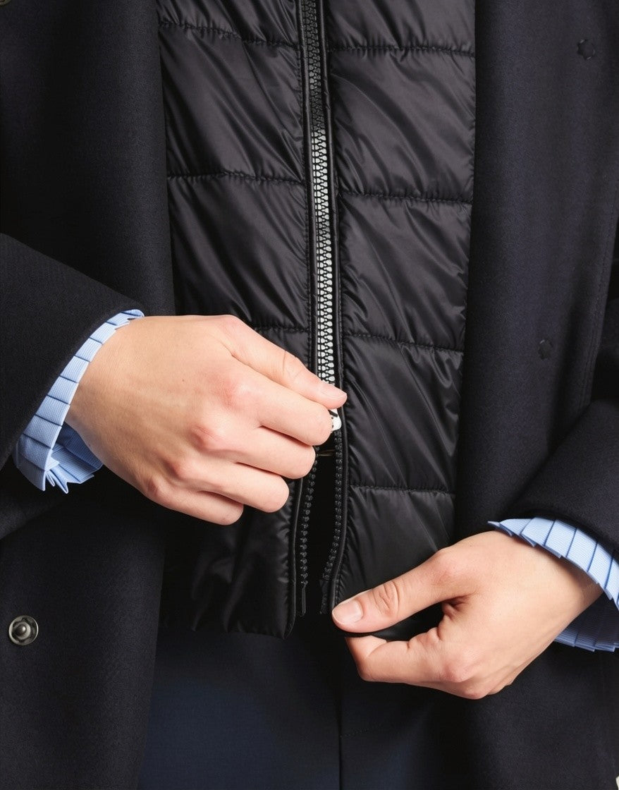 Cappa Toggle Coat in panno garzato di lana e cashmere NAW59533730YM VB999 FAY 