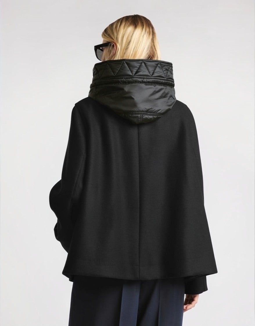 Cappa Toggle Coat in panno garzato di lana e cashmere NAW59533730YM VB999 FAY 