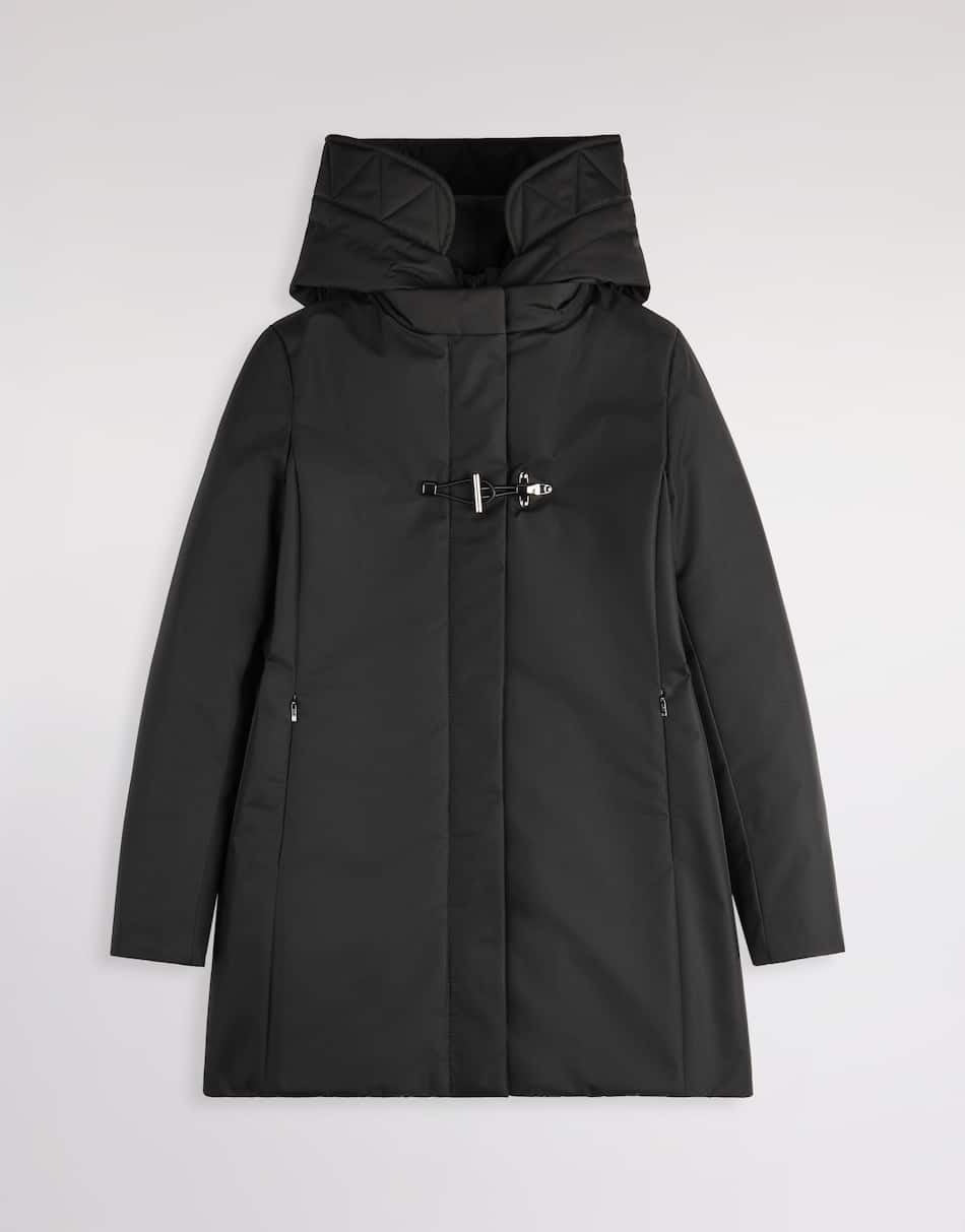 Toggle Coat in gabardine tecnico<BR/> NAW59533830ZX EB999 FAY 