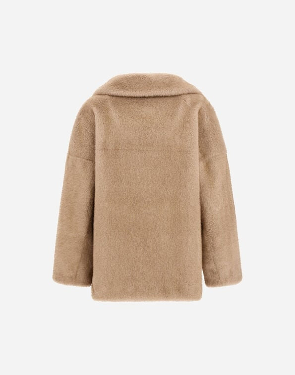 CAPPOTTO CORTO IN TOCCO PELLICCIA EFFETTO VISONE<BR/> GC000600D12739 1985 HERNO 