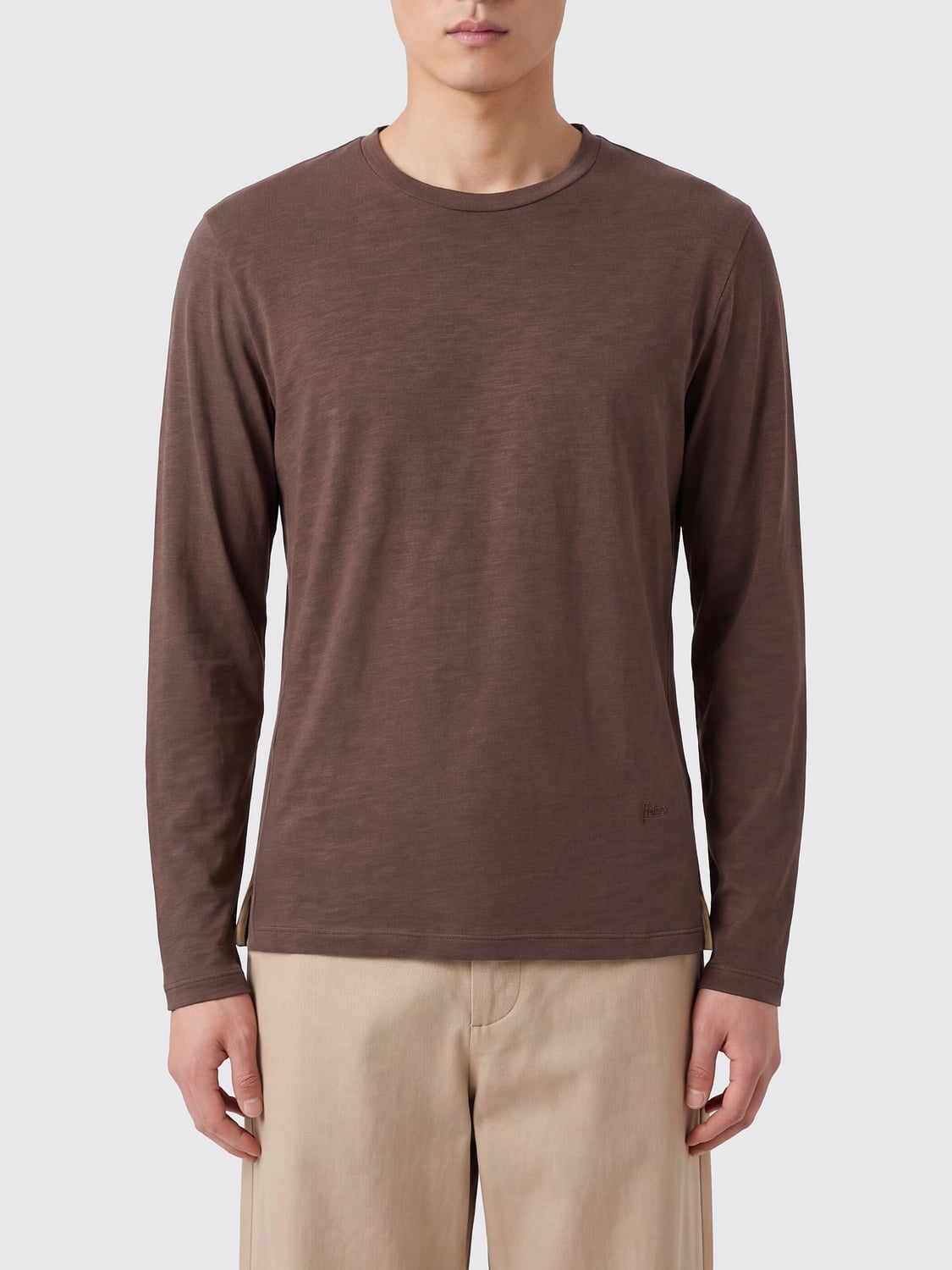 HERNO<BR/>Maglia a maniche lunghe Herno in pura lana con scollo a girocollo JG000290U52068 8800 HERNO 