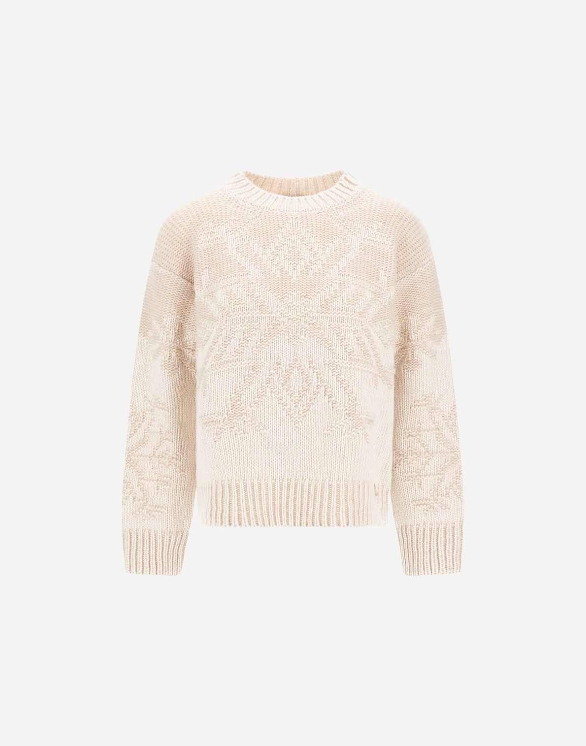 MAGLIA IN LANA CON INTARSIO VANISÉ MG000258D70381 1985 HERNO 