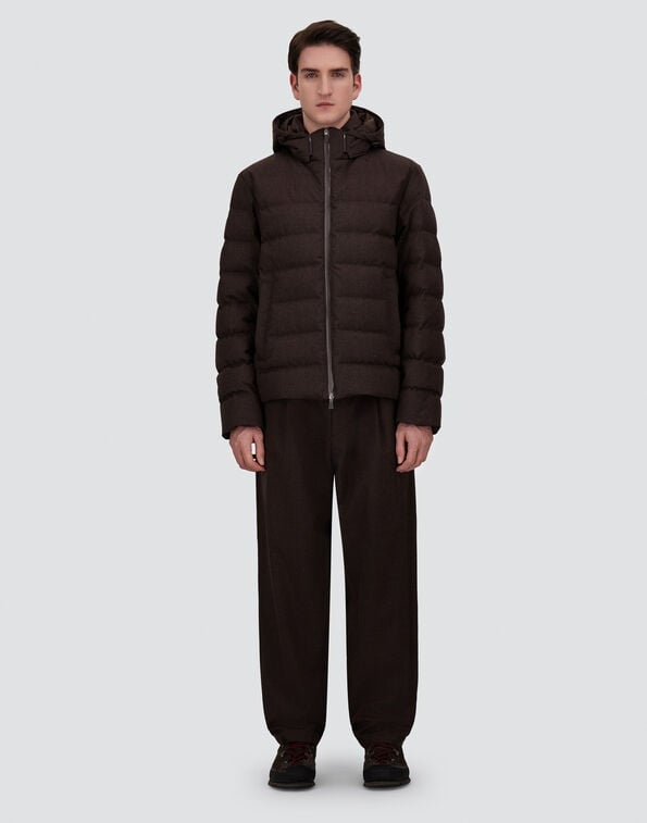 GIACCA IN FLANELLA CON SPALMATURA ANTIGOCCIA<BR/> PI001401U33529 8800 HERNO 