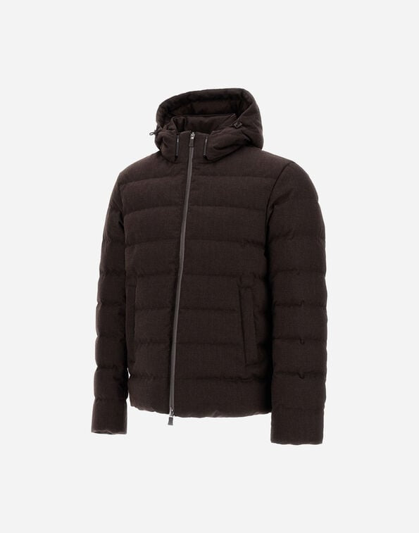 GIACCA IN FLANELLA CON SPALMATURA ANTIGOCCIA<BR/> PI001401U33529 8800 HERNO 