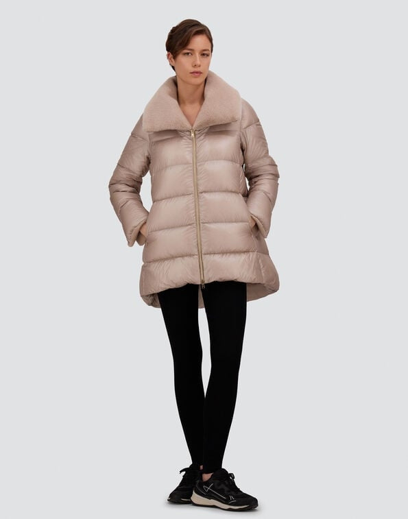 A-SHAPE IN NYLON ULTRALIGHT E LADY ALTERNATIVE FUR<BR/> PI002140D12017Z 1985 HERNO 