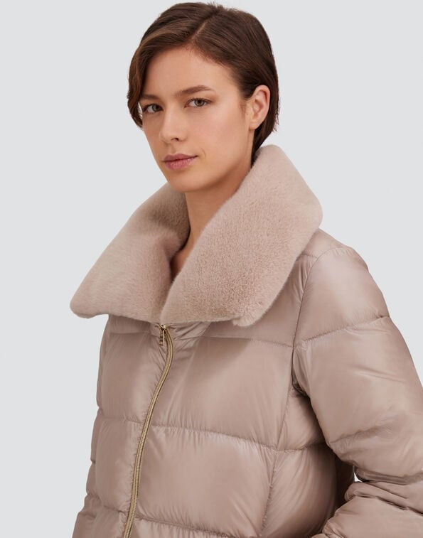 A-SHAPE IN NYLON ULTRALIGHT E LADY ALTERNATIVE FUR<BR/> PI002140D12017Z 1985 HERNO 