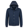 BOMBER PETT. CAPPUCCIO INTERLOCK BLUE