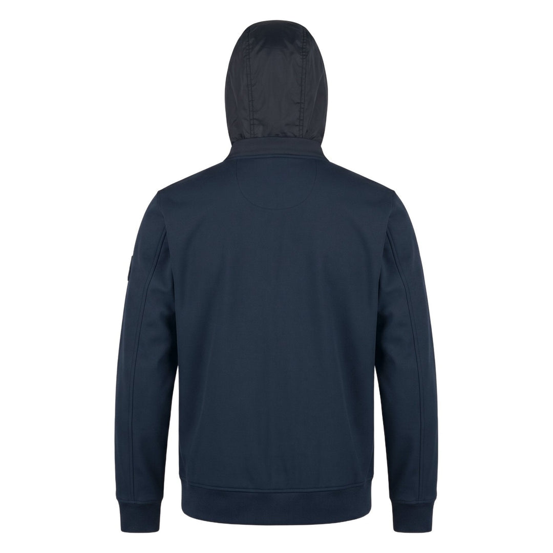 BOMBER PETT. CAPPUCCIO INTERLOCK BLUE<BR/> HE2420005 BLUE HESKIMO 