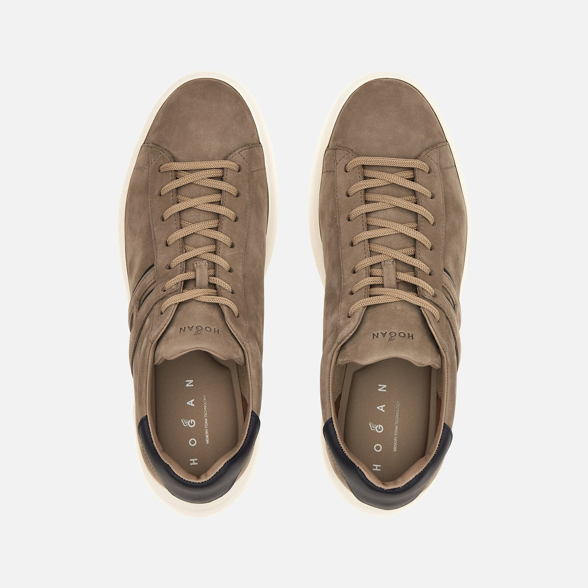 Sneakers Hogan H580<BR/>Marrone HXM5800DV42UI E0FDQ HOGAN 