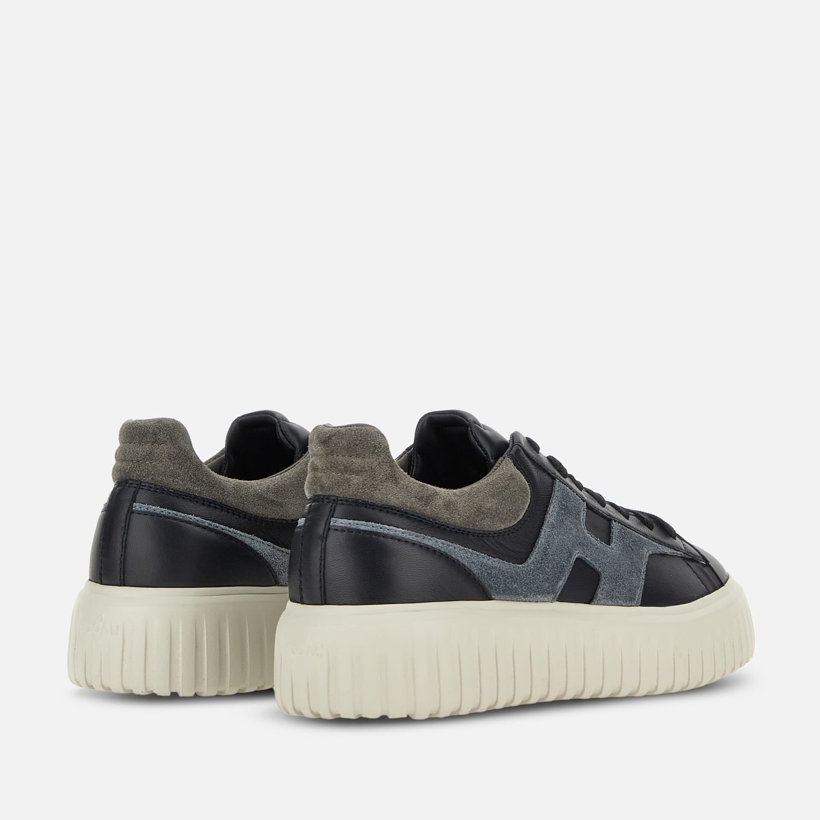 Sneakers Hogan H-Stripes<BR/>Blu HXM6450FE91N1 M760X HOGAN 