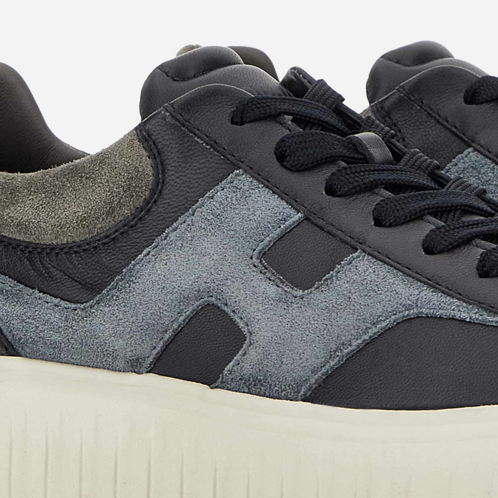 Sneakers Hogan H-Stripes<BR/>Blu HXM6450FE91N1 M760X HOGAN 