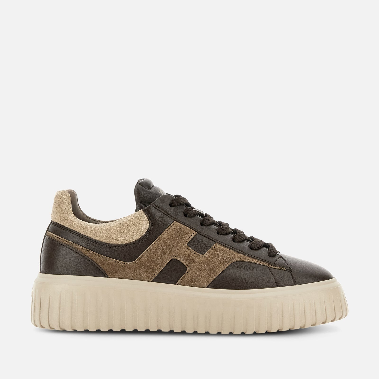 Sneakers Hogan H-Stripes<BR/>Marrone<BR/> HXM6450FE91N1 M760Y HOGAN 