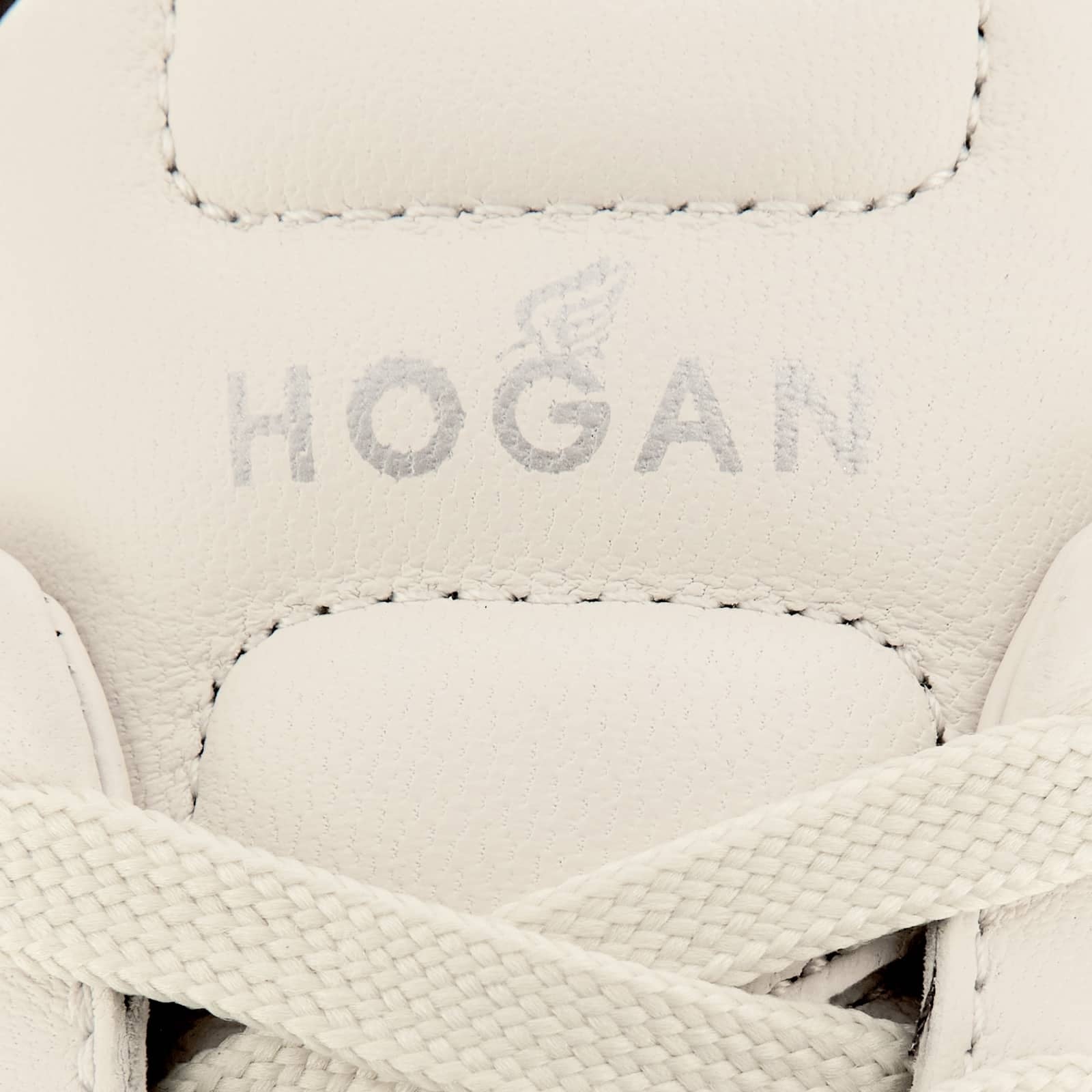Sneakers Hogan H-Stripes<BR/>Avorio Marrone HXM6450FE91N1 M762F HOGAN 