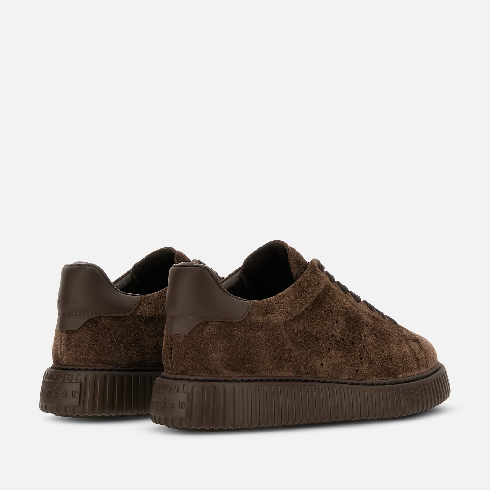 Sneakers Hogan H-Stripes<BR/>Marrone<BR/> HXM6770GF5FUH OS610 HOGAN 