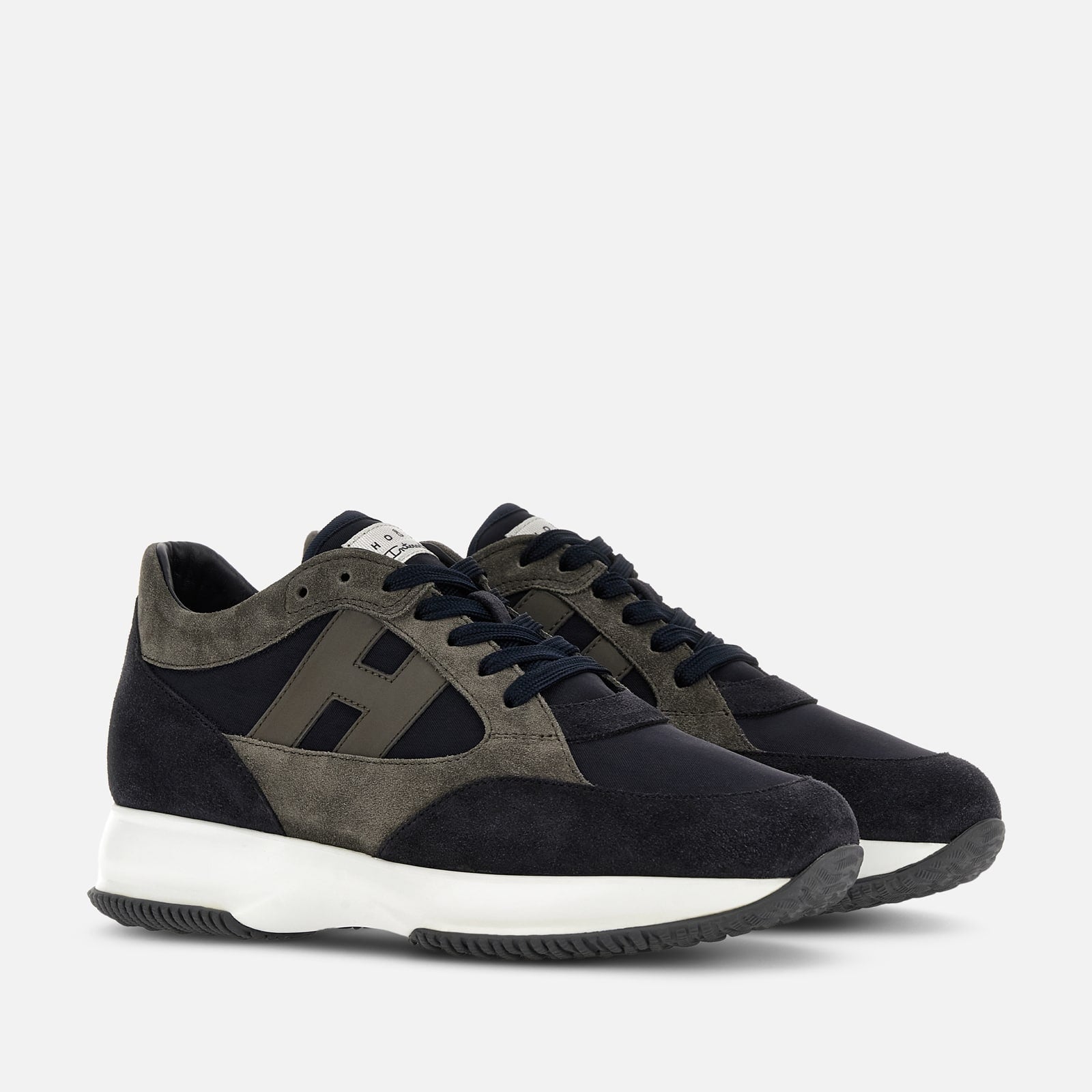 Sneakers Hogan Interactive<BR/>Blu Grigio HXM7130GC80V4 R760V HOGAN 