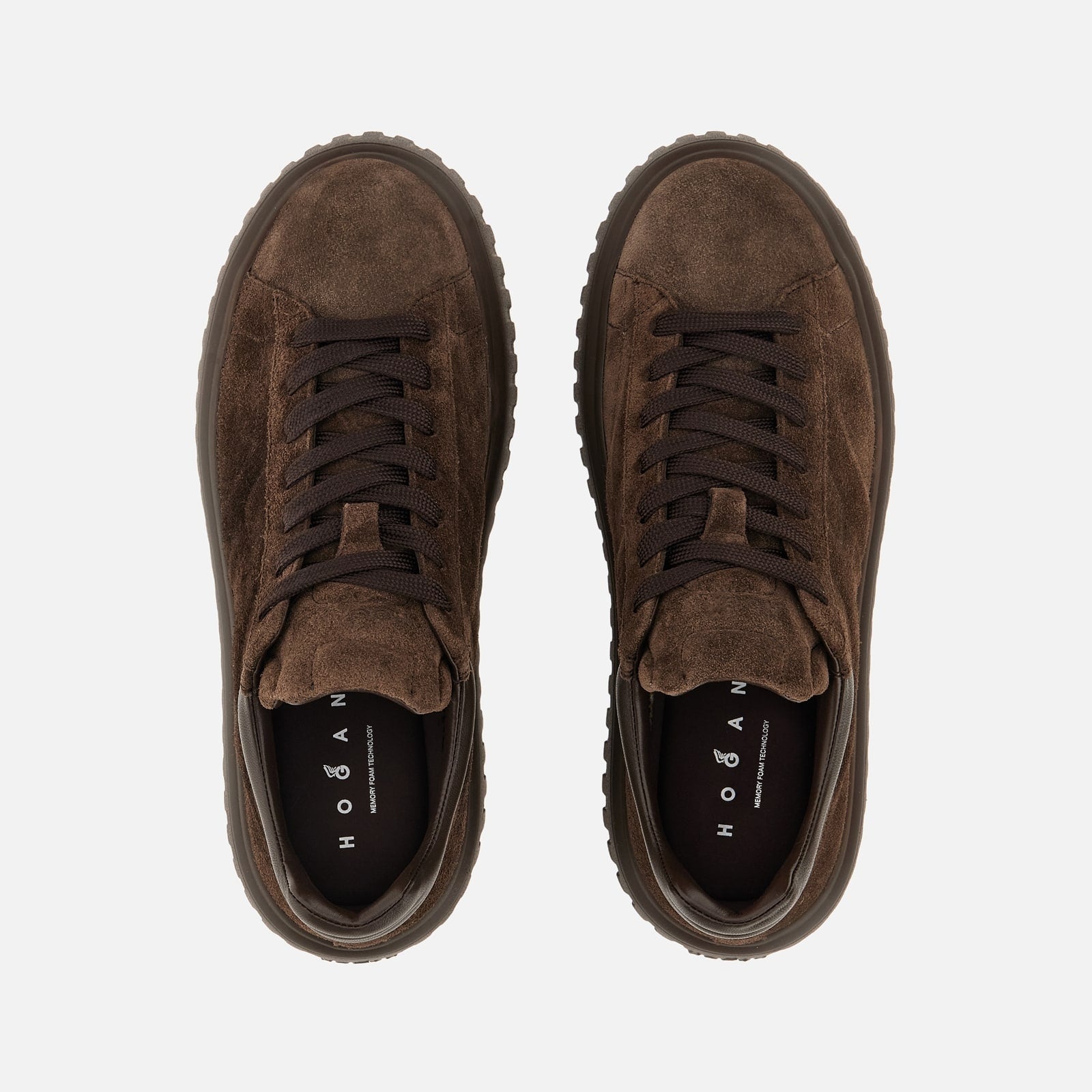 Sneakers Hogan H-Stripes<BR/>Marrone<BR/> HXW6450FC6TPJ Q0UV2 HOGAN 