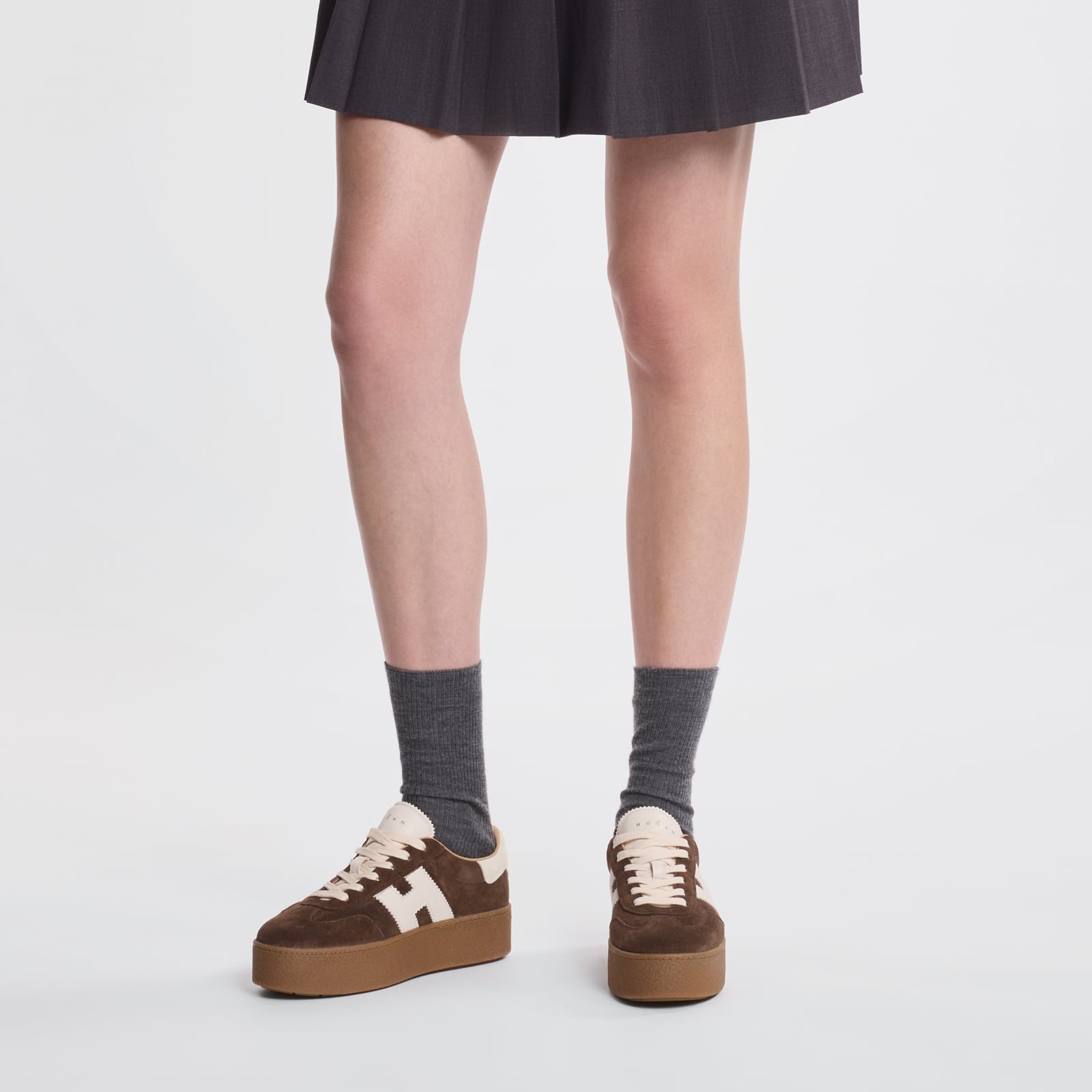 Sneakers Hogan Cool<BR/>Marrone HXW6980FB60UL 60MB1 HOGAN 