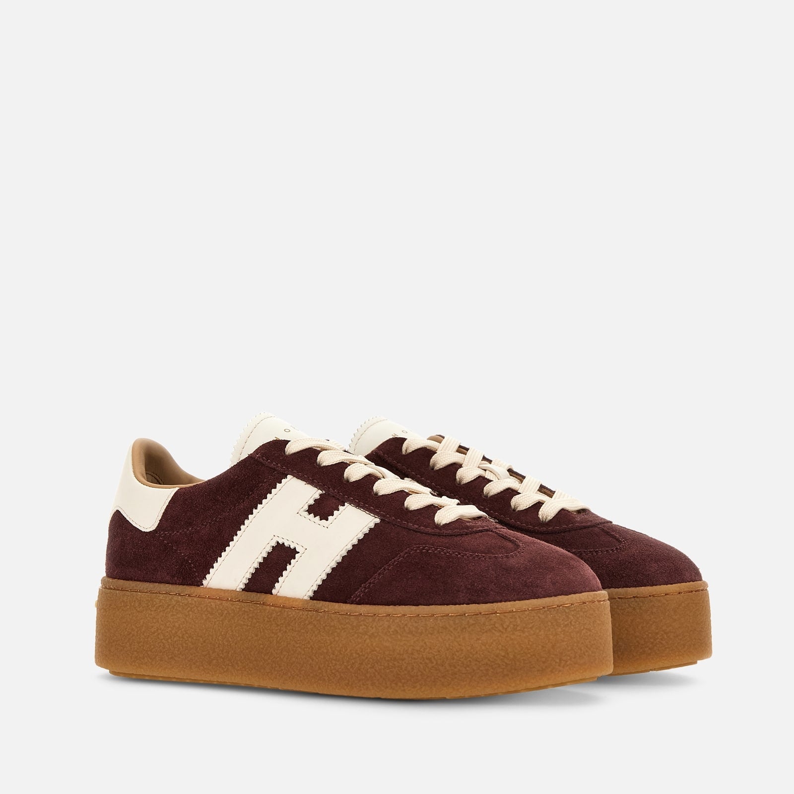 Sneakers Hogan Cool<BR/>Bordeaux HXW6980FB60UL 60UUJ HOGAN 