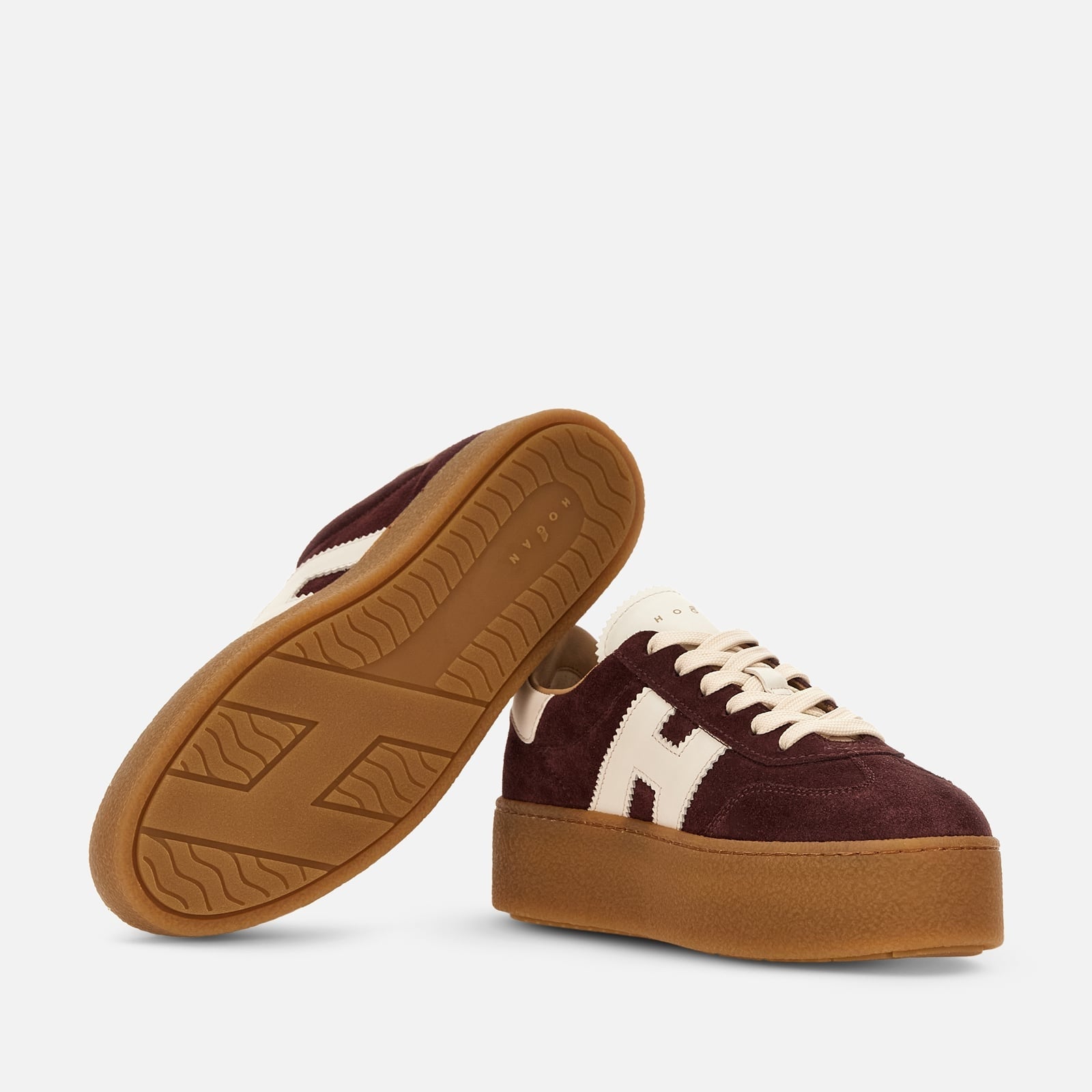 Sneakers Hogan Cool<BR/>Bordeaux HXW6980FB60UL 60UUJ HOGAN 