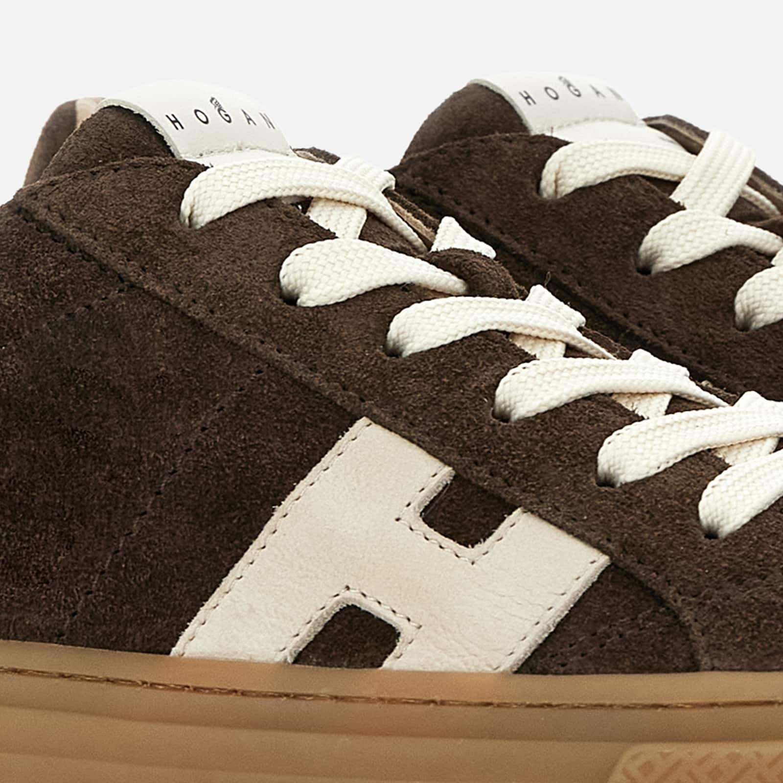 Sneakers Hogan Crosswind<BR/>Marrone HXW7050GB00UH T0R1L HOGAN 