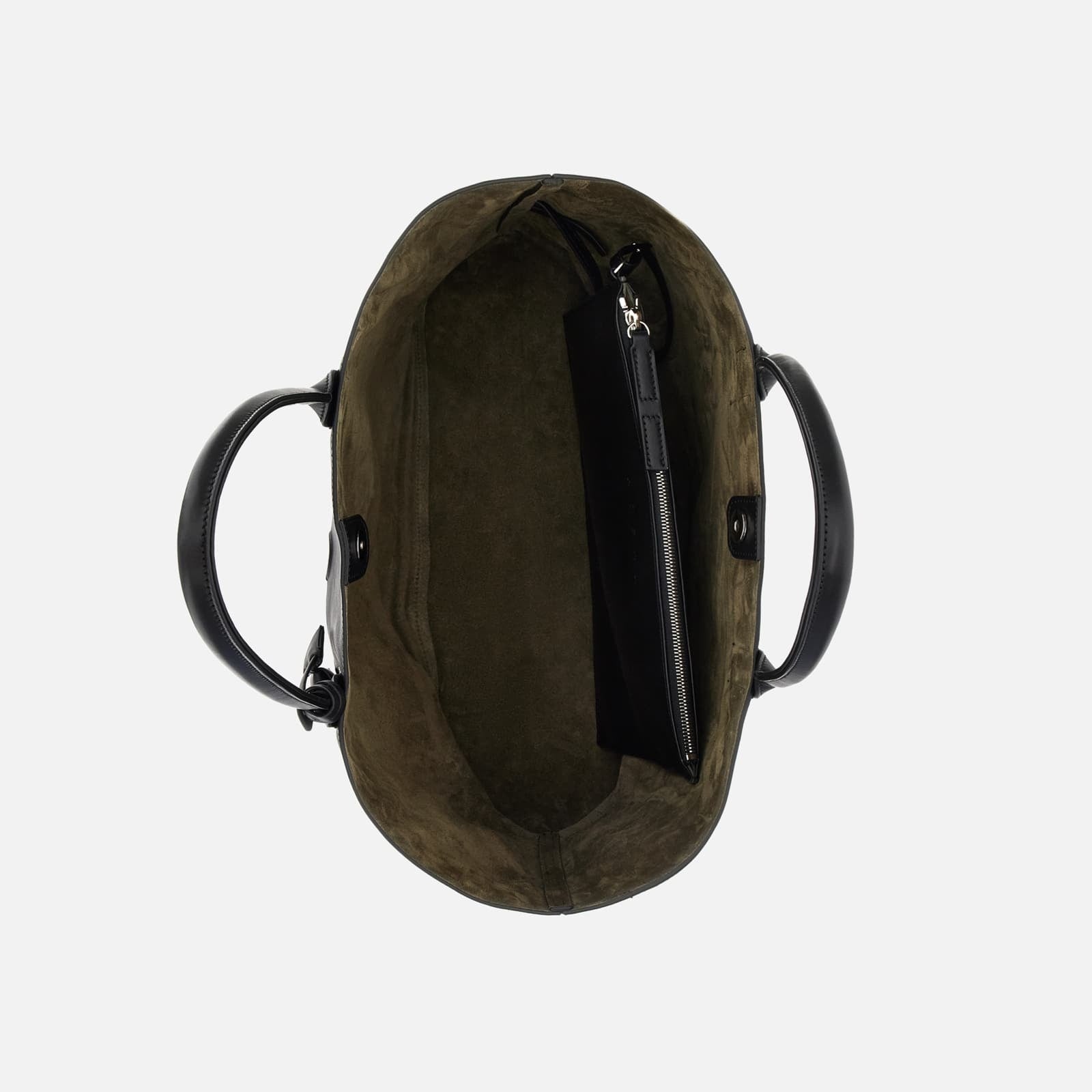 Borsa Shopping Hogan Address Media<BR/>Nero KBW01TA3300TZ PB999 HOGAN 