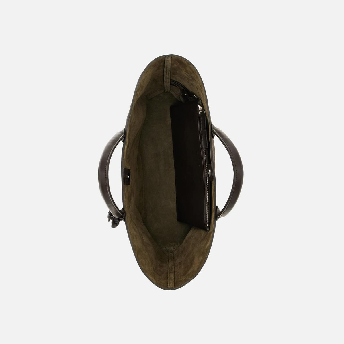 Hogan- Borsa Shopping Hogan Address Media<BR/>Marrone KBW01TA3300UG MS808 HOGAN 