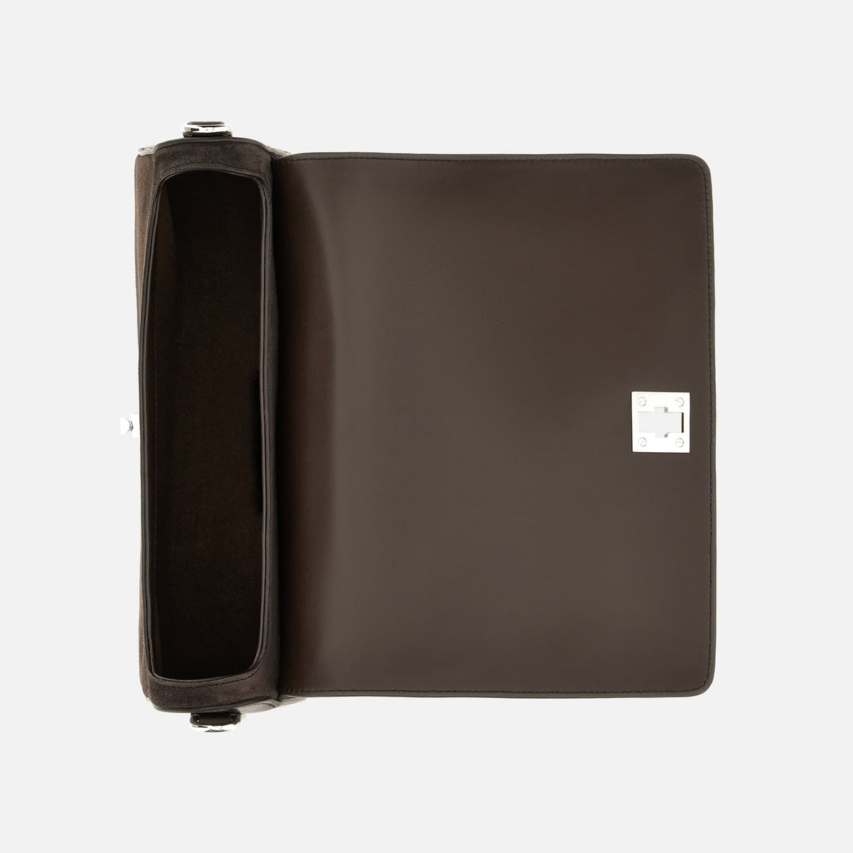 Hogan- Borsa Flap Hogan H-Turn<BR/>Marrone KBW01YI0200UG MS808 HOGAN 