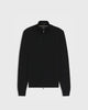 Maglione con zip in lana merino
