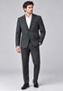 Abito due pezzi regular-fit in lana vergine elasticizzata