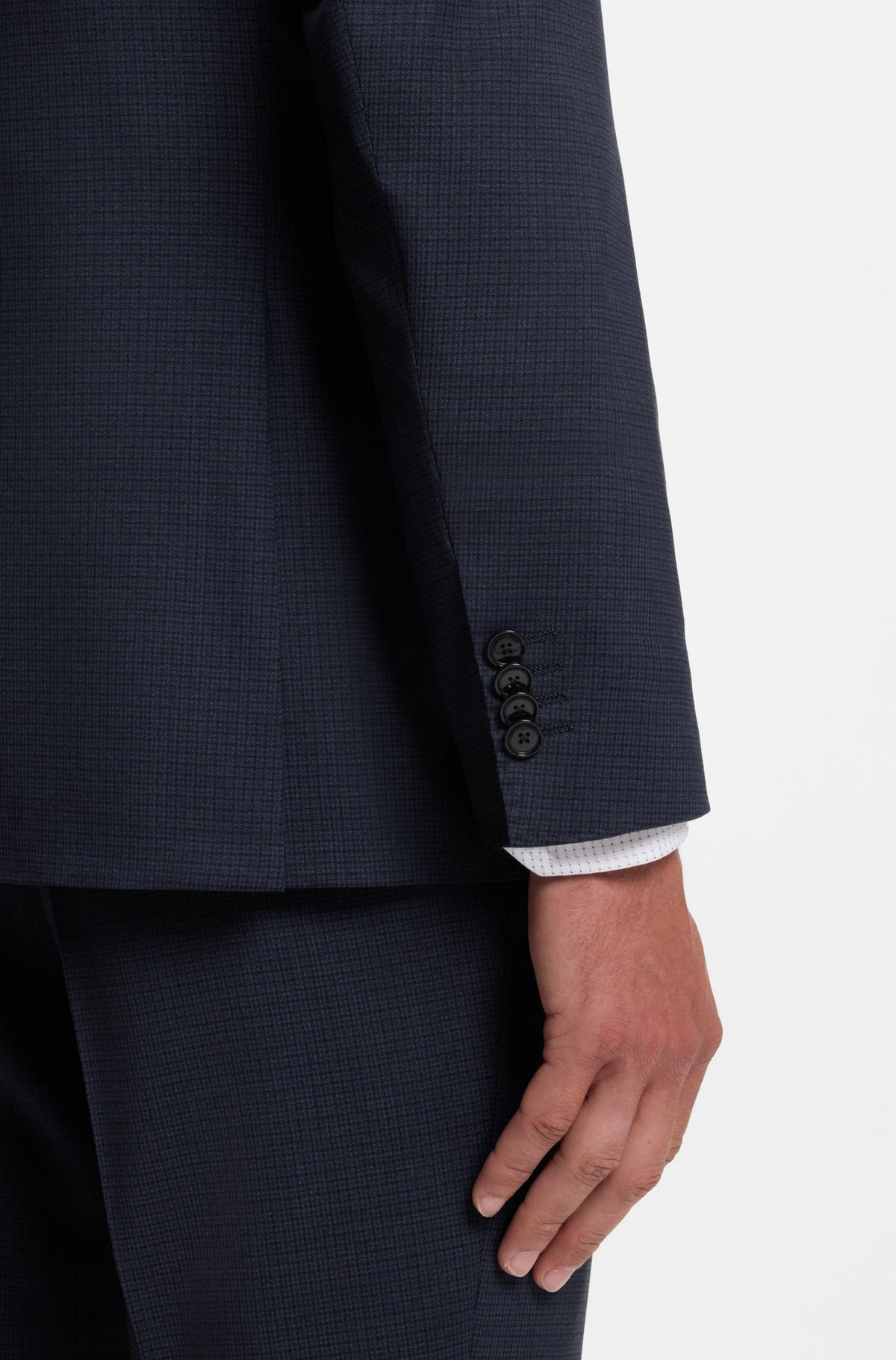Abito due pezzi regular-fit in lana vergine elasticizzata<BR/> 50571958* 404 HUGO BOSS 