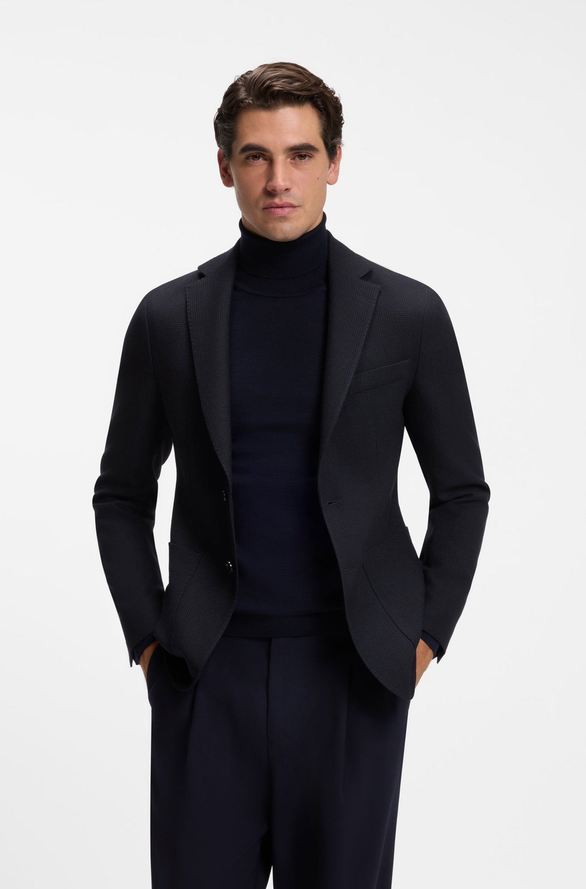 Giacca slim fit in lana vergine 50571980* 404 HUGO BOSS 