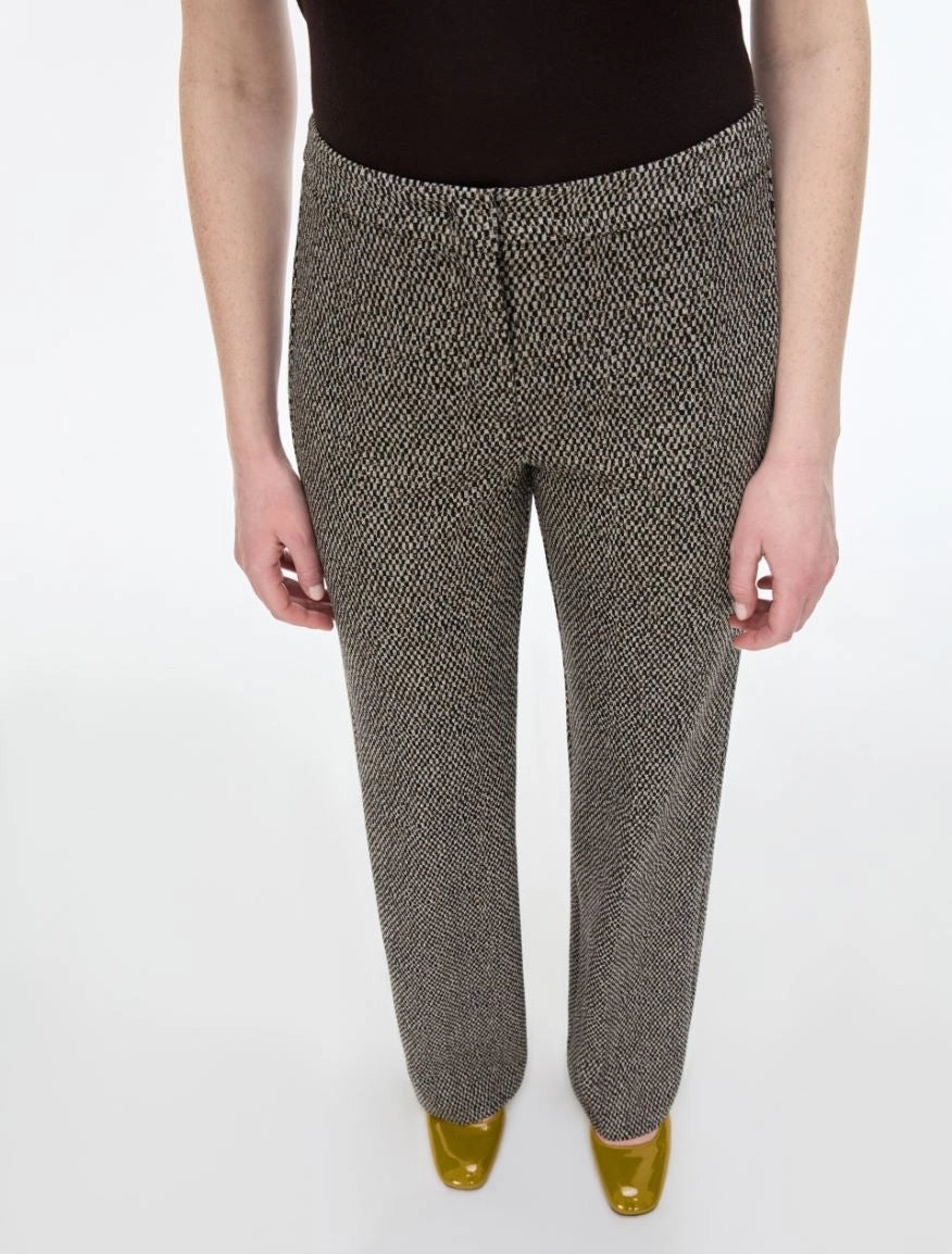 PANTALONI JACQUARD<BR/>Nero IBLCOMUNE 004 IBLUES 
