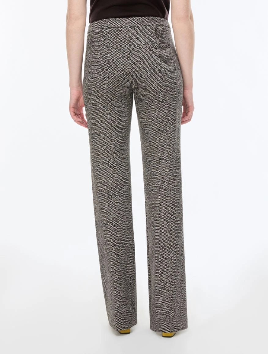 PANTALONI JACQUARD<BR/>Nero IBLCOMUNE 004 IBLUES 