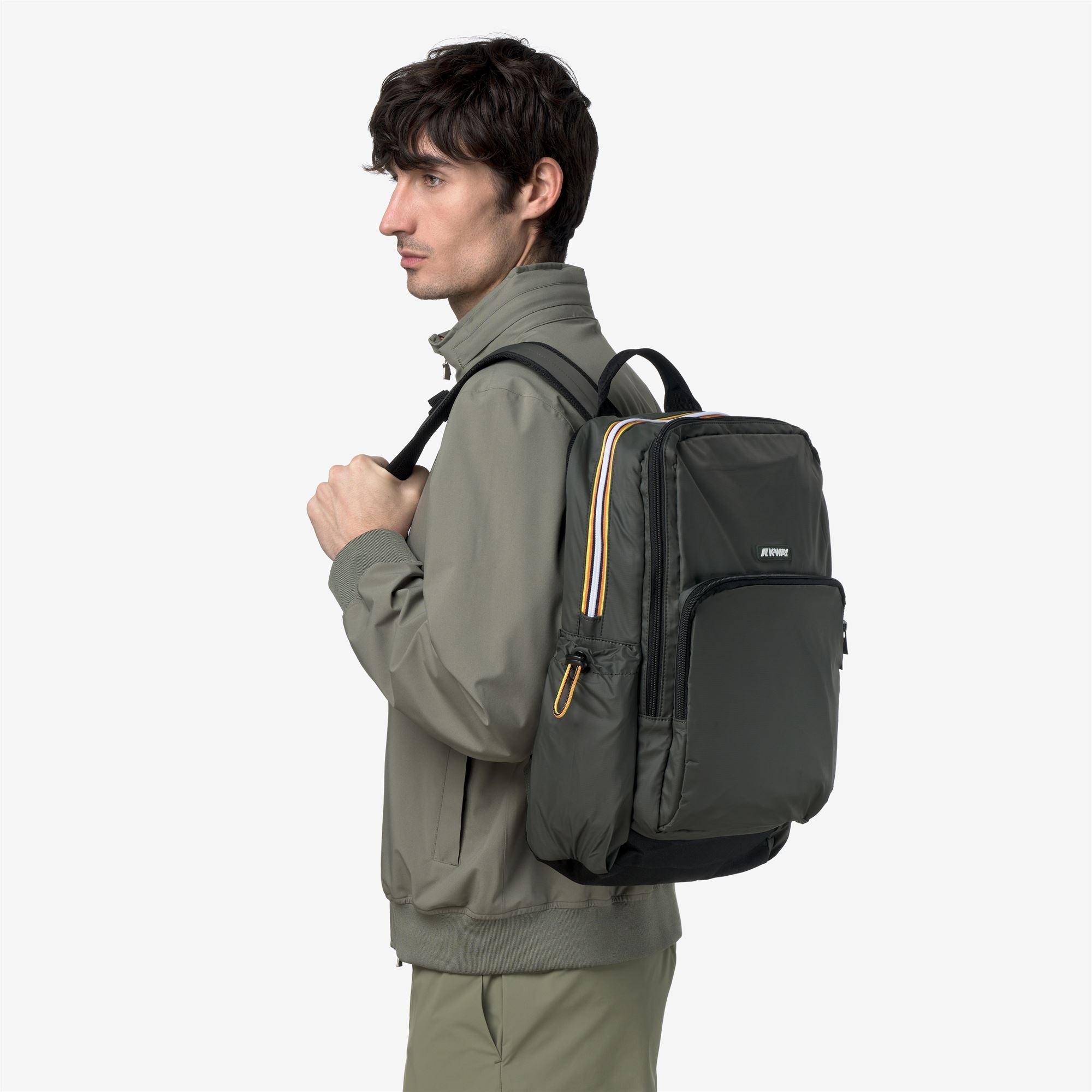 Borsa Gizy<BR/>Zaino unisex in tessuto impermeabile K4112XW WMR K-WAY 