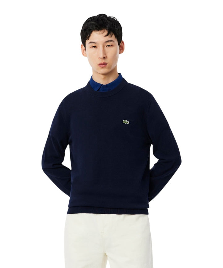Pullover Lacoste Uomo in Cotone Organico AH3225 166 LACOSTE 