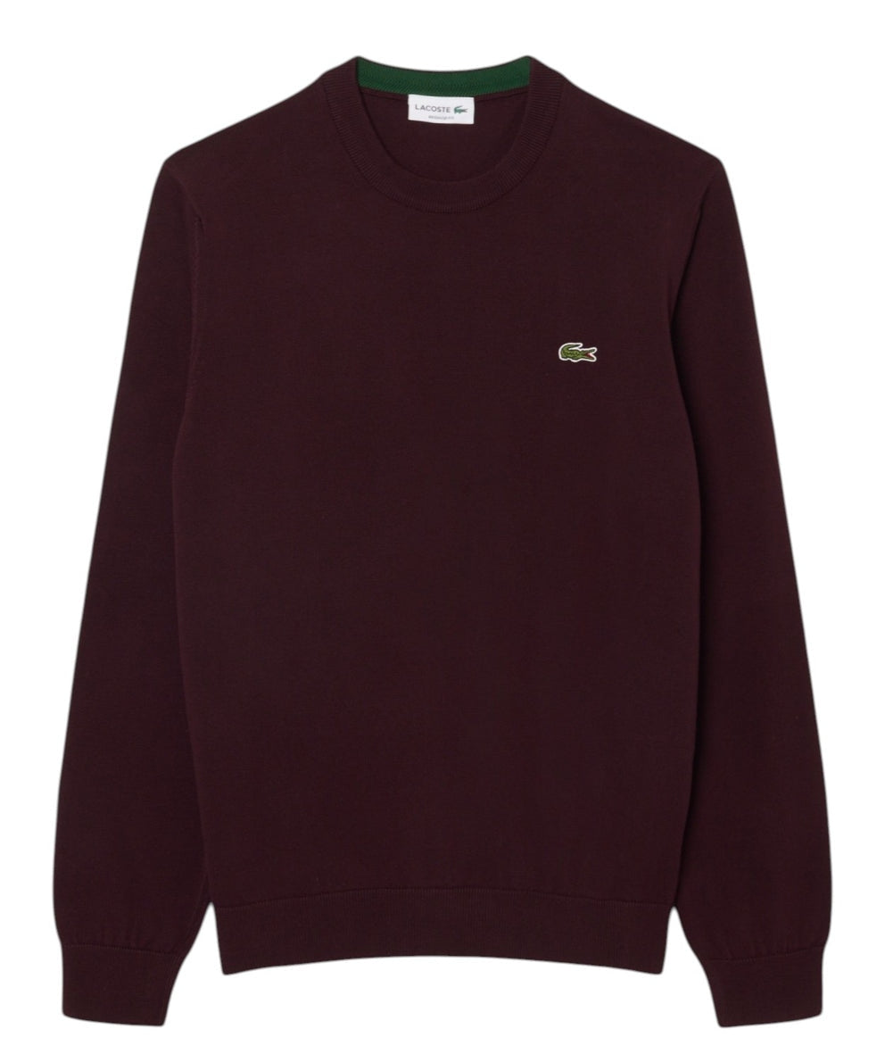 Pullover Lacoste Uomo in Cotone Organico AH3225 3KE LACOSTE 